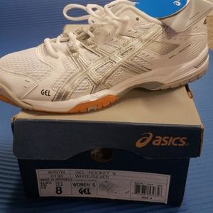 Asics gel rocket 6 size 8 volleyball shoes